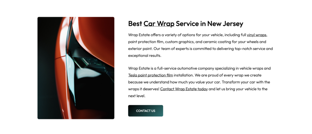 Best Vinyl Wrap Service in NJ